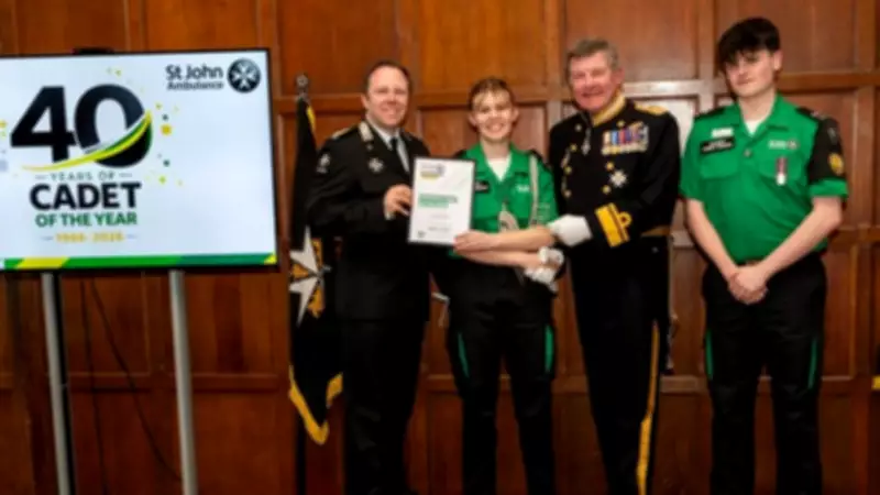 Stourbridge Teen Named St John Ambulance's West Midlands Cadet of the Year