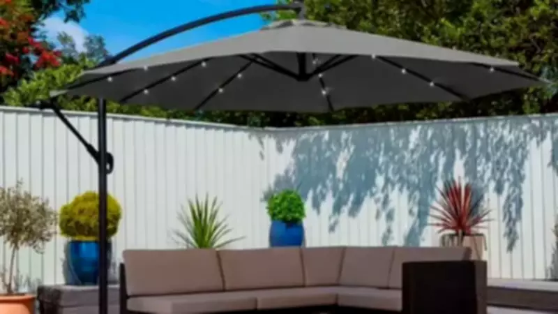 Summer Garden Prep: Debenhams' LED Parasol Deal Saves Over 50%