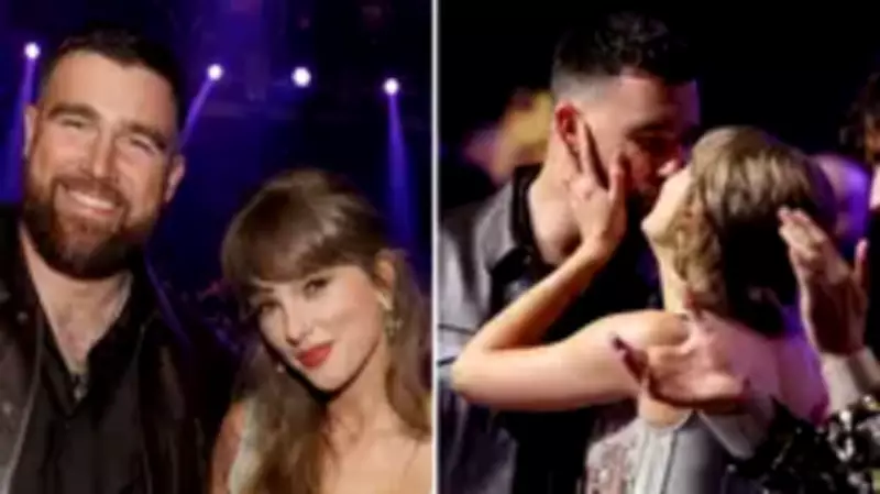 Taylor Swift Credits Fiancé Travis Kelce in iHeartRadio Awards Speech
