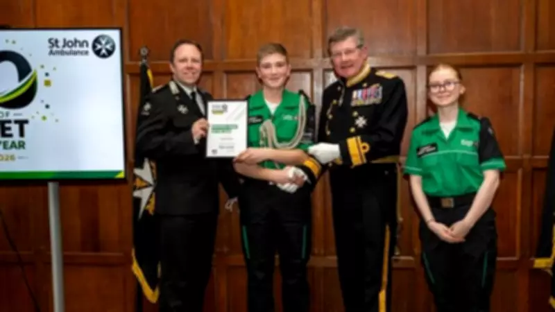 Teen Volunteer Named St John Ambulance Regional Cadet of the Year for East of England