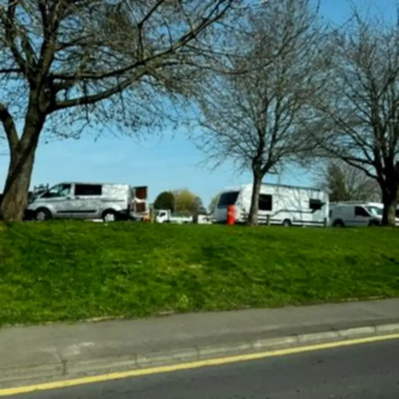 Travellers Occupy Car Park Near Solihull Schools, Eviction Process Initiated