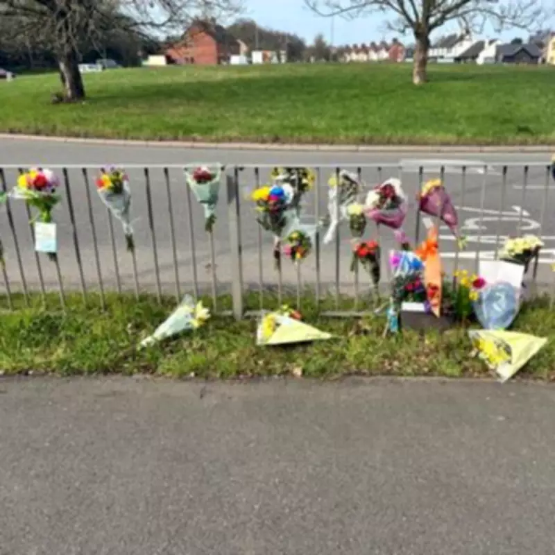 Tributes Flow at Brownhills Crash Scene After Cyclist Adrian Hudson Dies