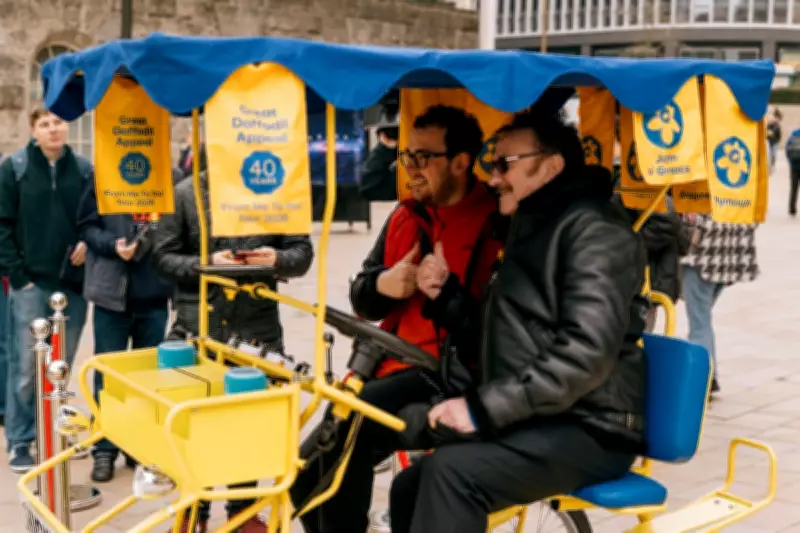 TV Legend Paul Chuckle Meets Fans in Birmingham for Marie Curie Charity Tour