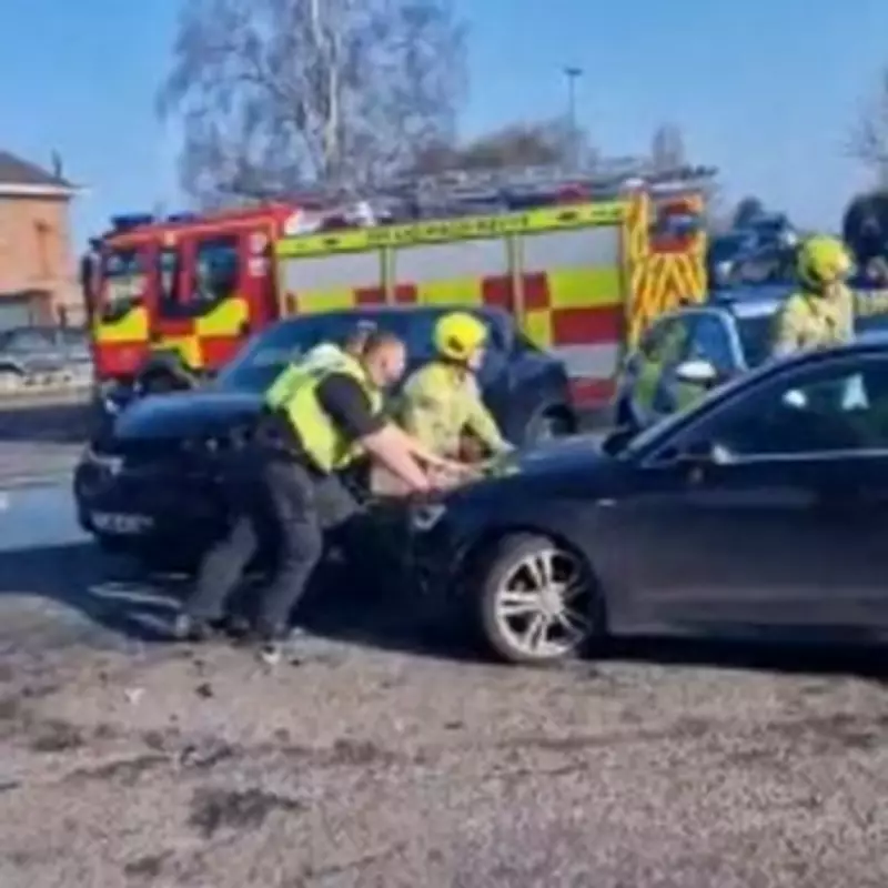 Two Youngsters Injured in Rush Hour Collision at Stechford Junction
