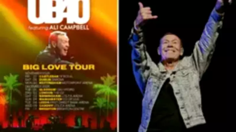 UB40 Featuring Ali Campbell Announces The Big Love Tour 2026 Dates and Venues