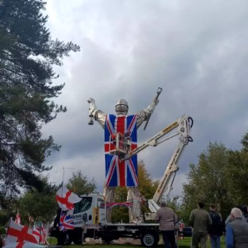 Walsall Council Proposes Permanent Flagpoles at Brownhills Miner Island