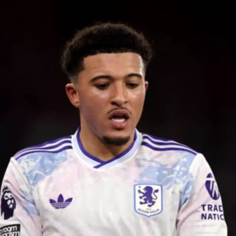 Why Jadon Sancho is Missing from Aston Villa's Squad Against Manchester United