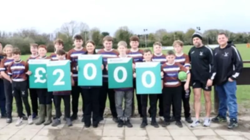 Witham Rugby Club's Youth Teams Thank Persimmon Homes for £2,000 Grant