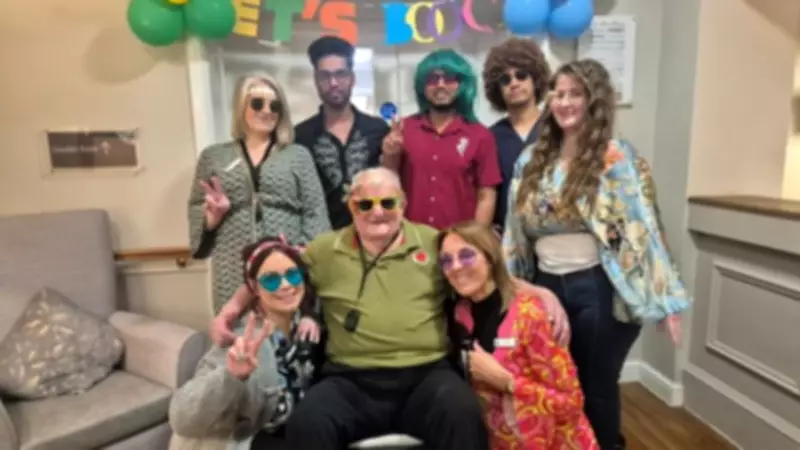 WWII Hero and D-Day Veteran Celebrates 101st Birthday with 1970s-Themed Party