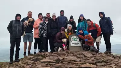 Hospital Staff Tackle Welsh Peaks to Fund Respiratory Care Enhancements