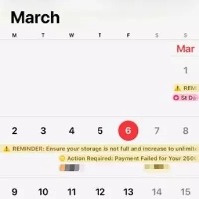 iPhone Calendar Scam: 'Final Warning' Alerts Target Users, How to Delete