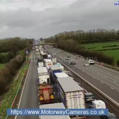 Multi-Vehicle Crash on M6 in Staffordshire Causes Major Traffic Delays