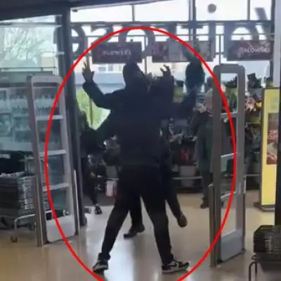 Security Guard Rips Clothes Off Alleged Shoplifter in Dramatic Waitrose Confrontation