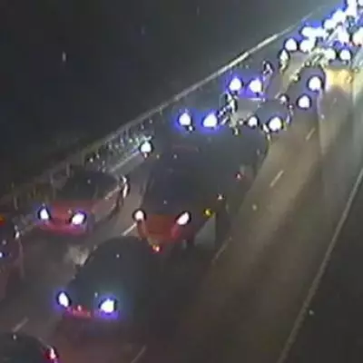 Severe Collision Halts M42 Northbound Traffic Near Birmingham