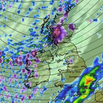 Weather Maps Confirm Snow Storm Path Towards Midlands This Weekend