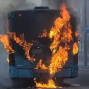 Bus Catches Fire in Tamworth Street, Passengers Evacuated Safely