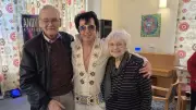 Elvis Tribute Act Brings Joy to Moya Cole Hospice Patients and Staff