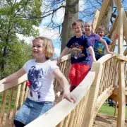 Free Wilderness Playground Near Birmingham Opens for Mother's Day at Witley Court