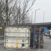 Lorry Overturns Near M6 Junction 9 in Wednesbury, Causing Major Delays
