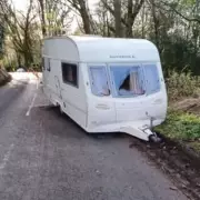 Police Condemn 'Significant Hazard' After Caravans Dumped in Midlands Village