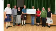Scottish Dancers Raise £600 for Cancer Charity with Festive Fundraiser