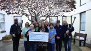 Sea Shantyman Honoured with Music and £7,493 Donation to Cancer Care