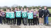 Witham Rugby Club's Youth Teams Thank Persimmon Homes for £2,000 Grant