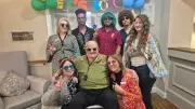 WWII Hero and D-Day Veteran Celebrates 101st Birthday with 1970s-Themed Party
