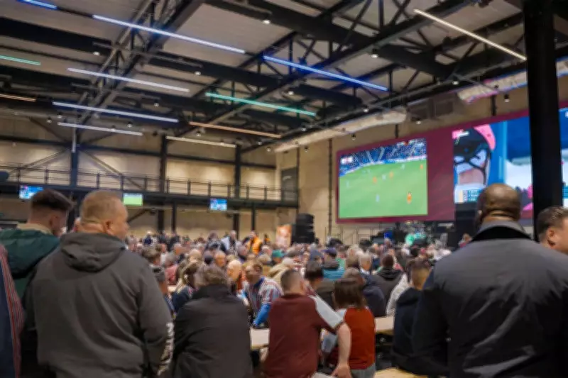 ADI Installs UK's Largest Indoor Fan Zone Screen at Aston Villa Warehouse
