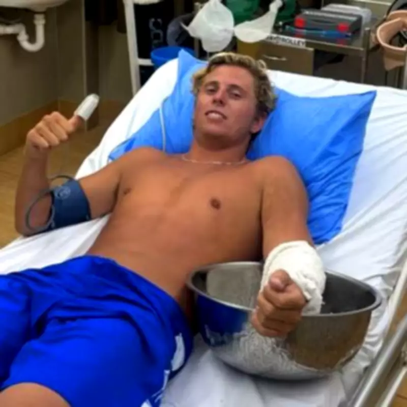 Australian surfer survives near-fatal box jellyfish sting in Fiji waters