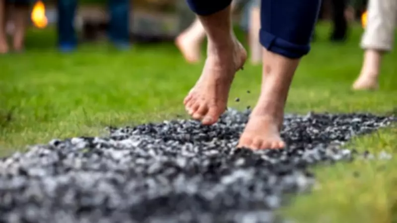 Barefoot Firewalk Fundraiser for Skanda Vale Hospice This May