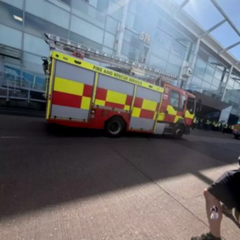 Birmingham Airport Terminal Evacuated After Fire Alarm Incident