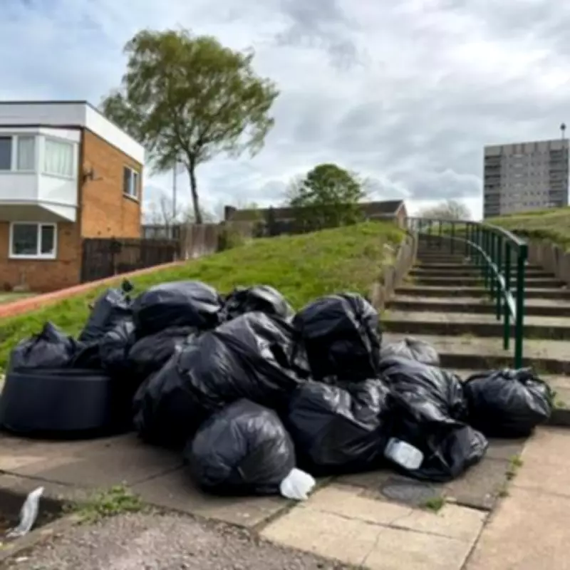Birmingham Bins Strike: Rubbish Piles Up in Druids Heath After 460 Days