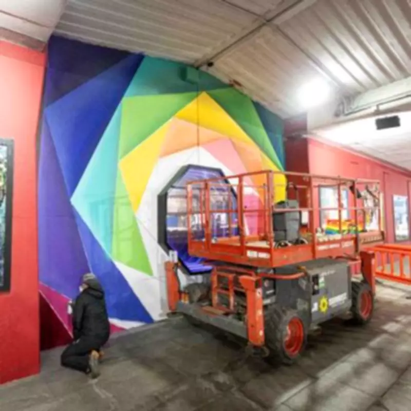 Birmingham Underpass Transformed into Open-Air Art Gallery in City Centre Revival