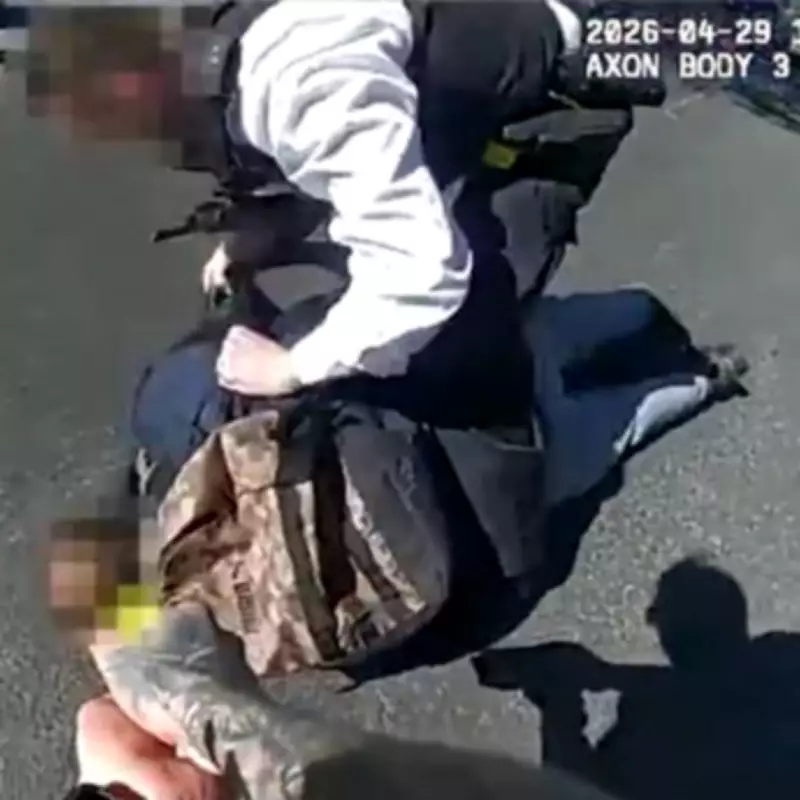 Body Cam Shows Golders Green Terror Suspect Tasered After Synagogue Stabbing