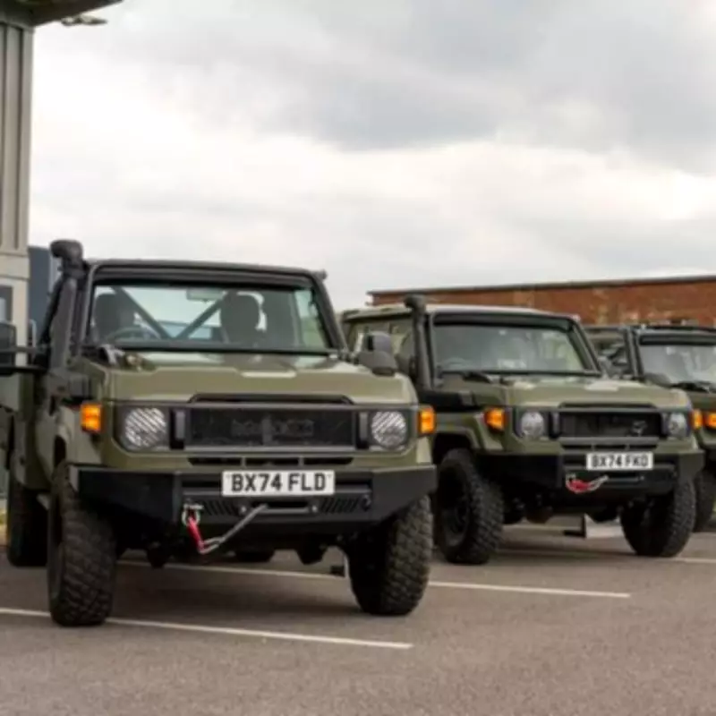 British Army to Replace Land Rovers with Toyota-Based Babcock GLV