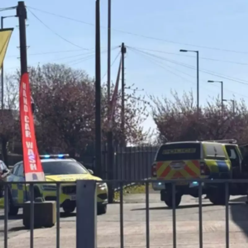 Car Wash Chaos in Leek: Man Struck with Stick, Vehicle Kicked