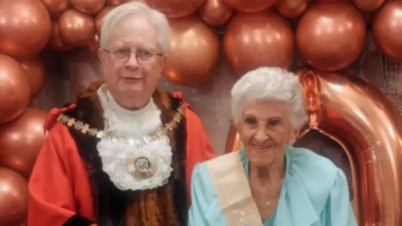 Care Home Resident Muriel Bloch Celebrates 100th Birthday with Elvis Tribute