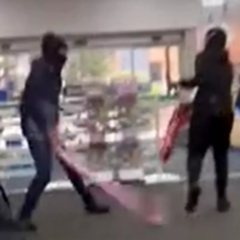 Chaos at Birmingham Leisure Centre as Gang Discharges Fire Extinguisher