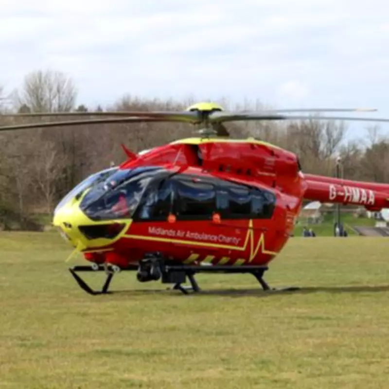 Child Airlifted to Hospital After Being Hit by Car in Stoke-on-Trent