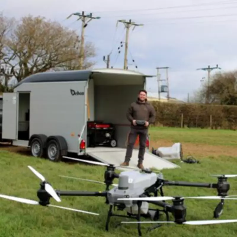 Cornwall Drone Business Secures £50k to Revolutionise Farm Work