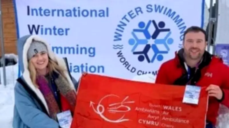 Couple Complete Six Nude Ice Swims in Finland for Charity