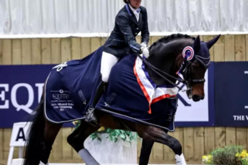 Dressage rider Jade Clark shines on international debut with home-bred mare