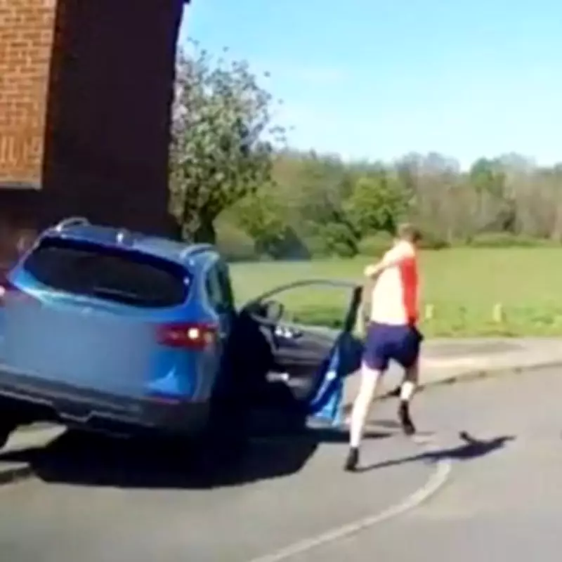 Driver Leaps from Moving Car During Police Chase After 50mph Speeding