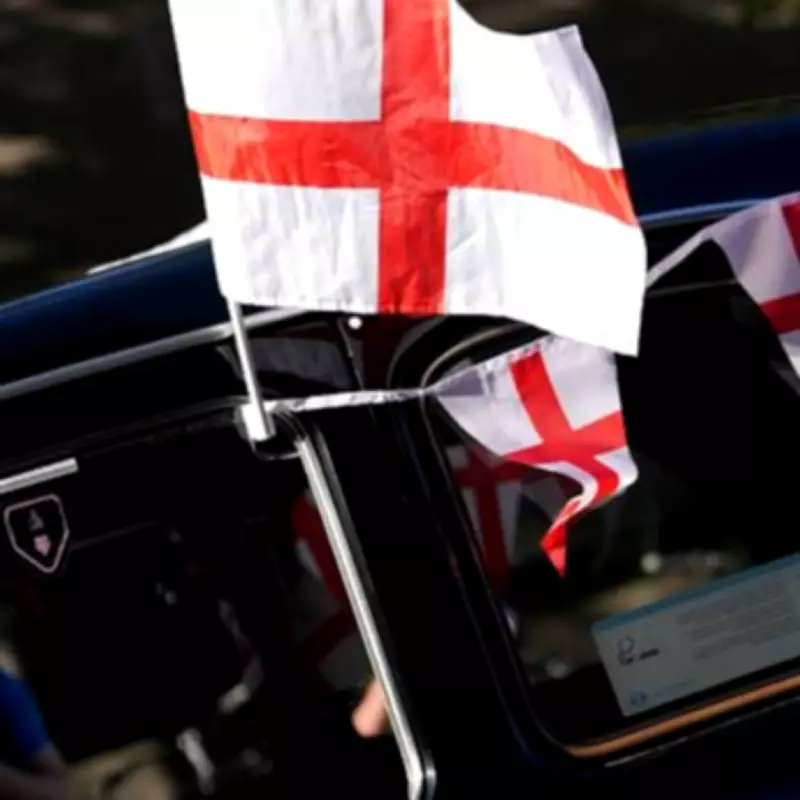 Drivers Risk £1,000 Fines for Flying St George's Flags on Cars