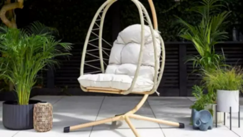 Dunelm Sydney Egg Chair Now £124: Save £75 on This Foldable Garden Seat