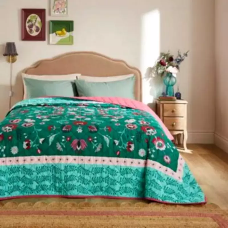 Dunelm's £25 Zarmina Bedspread Rivals £110 Designer Version for Spring Refresh