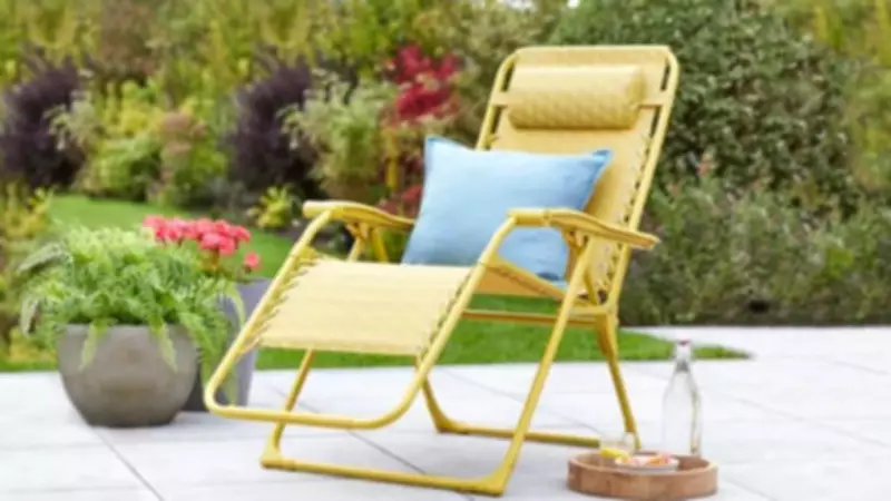 Dunelm's £35 Helsinki Lounger: Zero-Gravity Comfort for Sunny Days