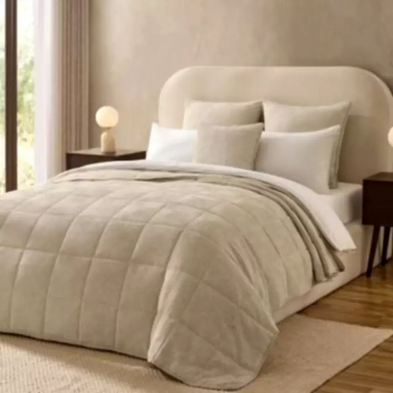 Dusk's Nairobi Geo Chenille Bedspread Slashed to £39 in Easter Sale