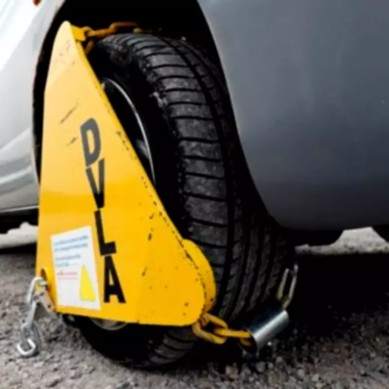 DVLA Clamps 150,000 Untaxed Vehicles as 28,000 Drivers Illegally Remove Clamps